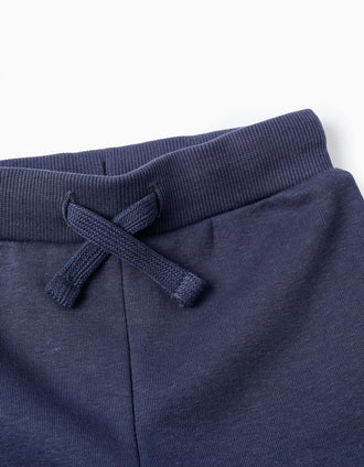 Conjunto de 3 Peças para Bebé Menino 'Ferramentas', Azul/Branco