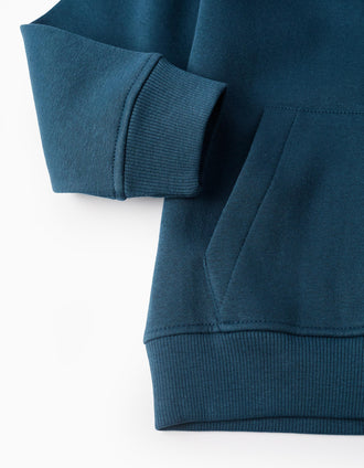 Chaqueta con Capucha Perchada para Niño 'Art', Turquesa