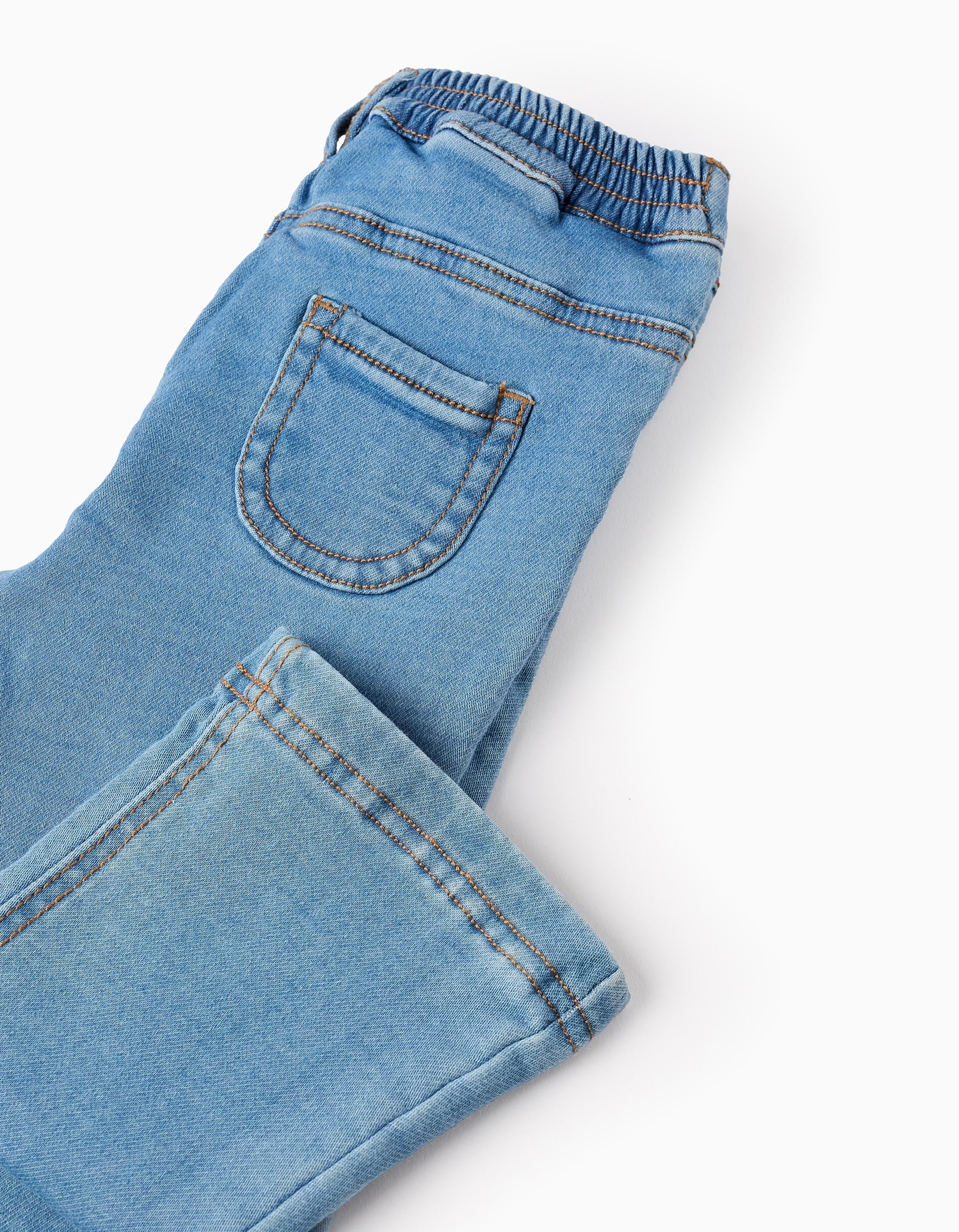 Denim Trousers for Baby Girls 'Flare', Blue