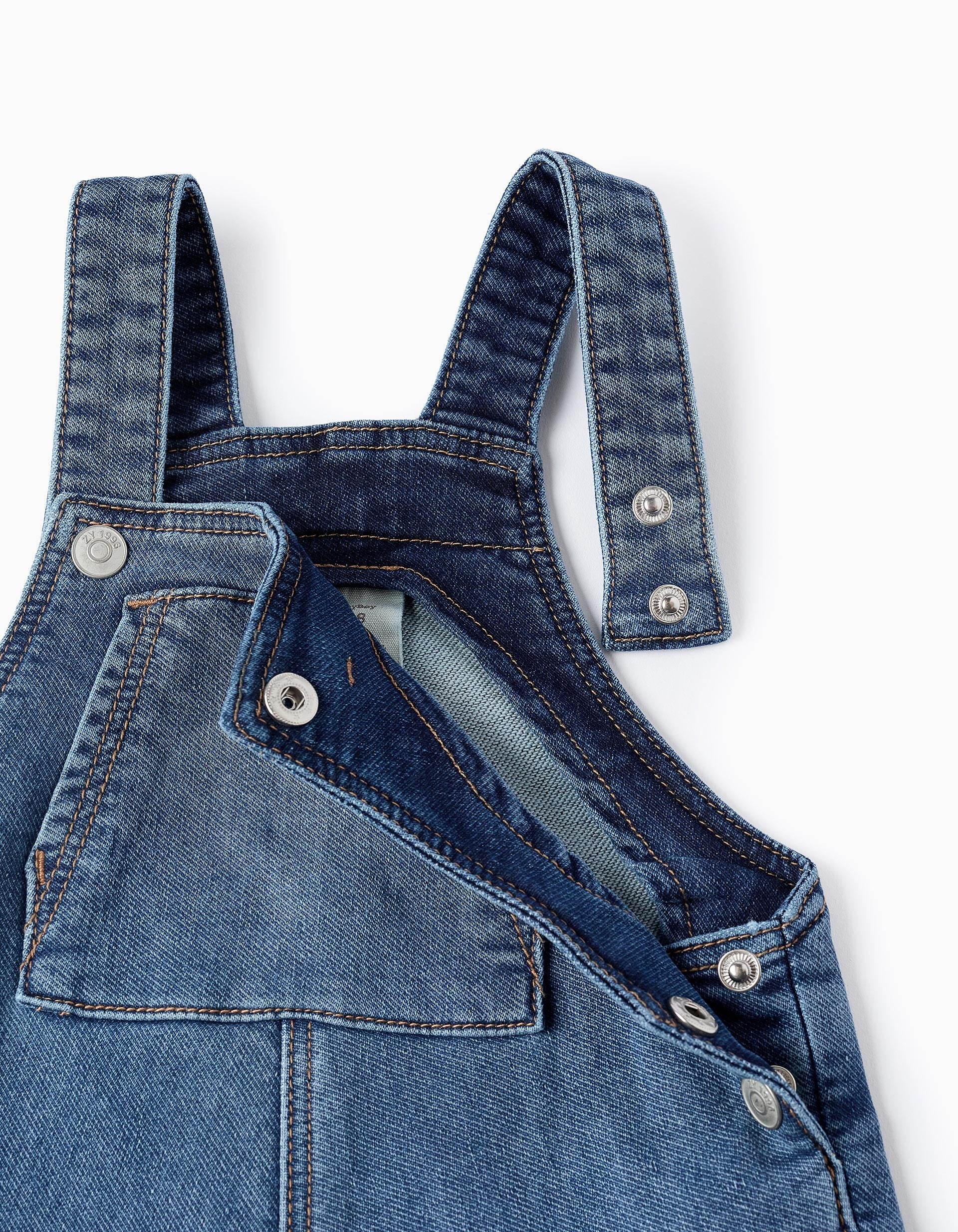 Denim Dungarees for Baby Boys, Blue