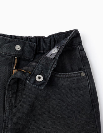 Jean pour Garçon 'Baggy', Noir