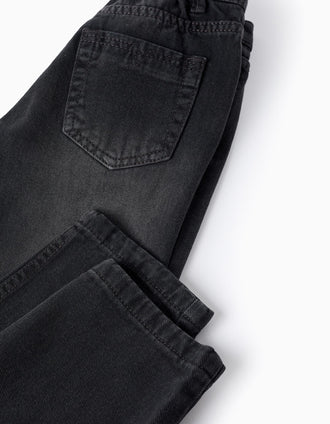 Jean pour Garçon 'Baggy', Noir