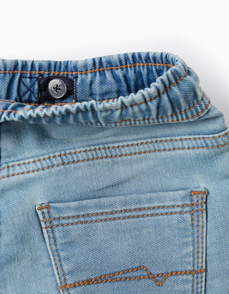 Vaquero Jogger para Niño 'Slim', Azul Claro