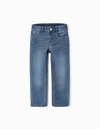 Jean pour Garçon 'Straight Fit', Bleu