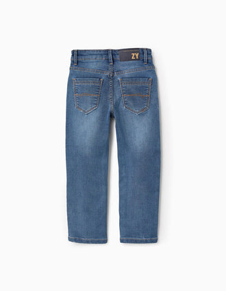 Jean pour Garçon 'Straight Fit', Bleu