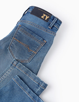Jean pour Garçon 'Straight Fit', Bleu