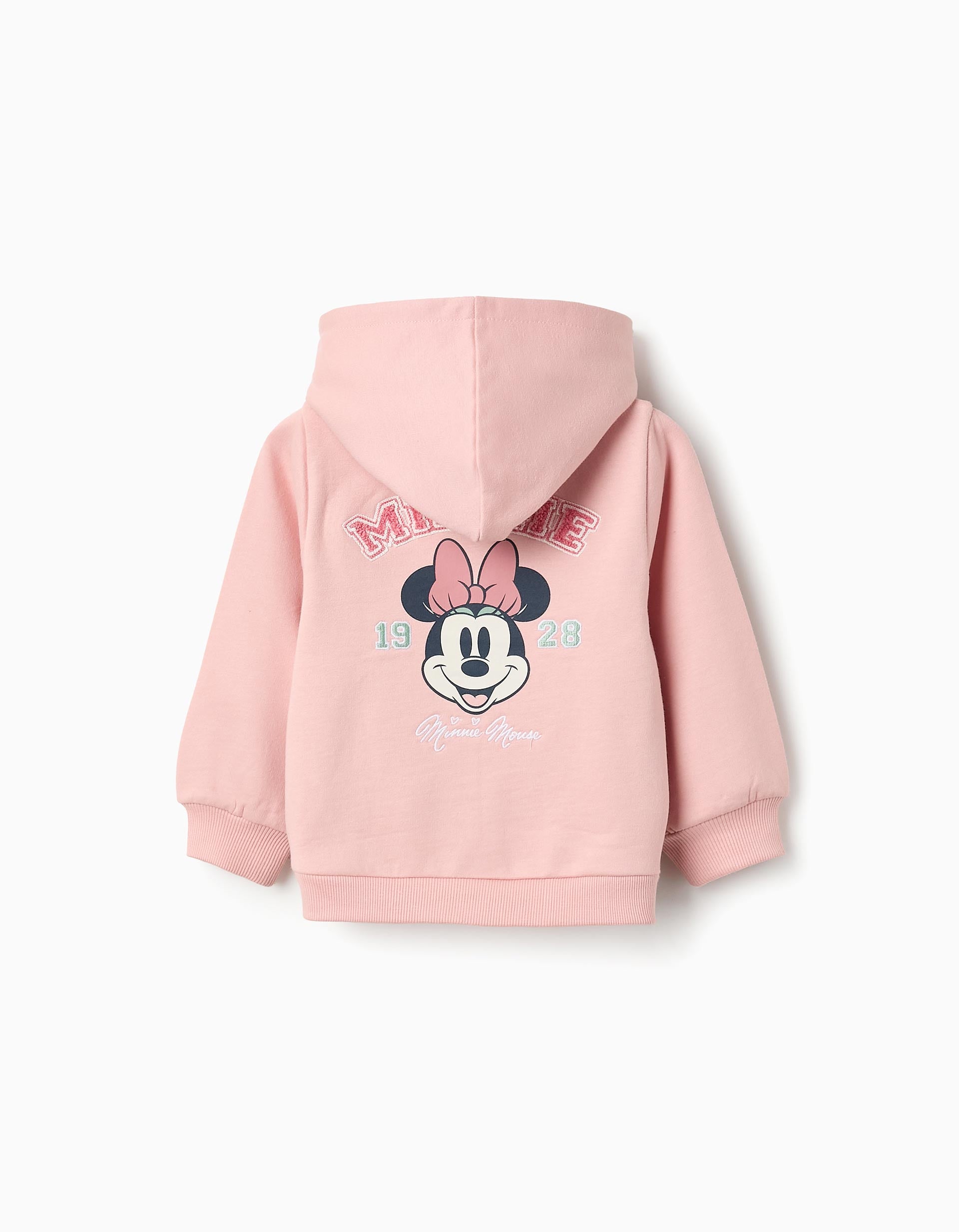 Hooded Jacket for Baby Girls 'Minnie', Pink