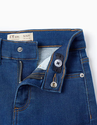 Vaqueros Acampanados para Niña 'Flare', Azul