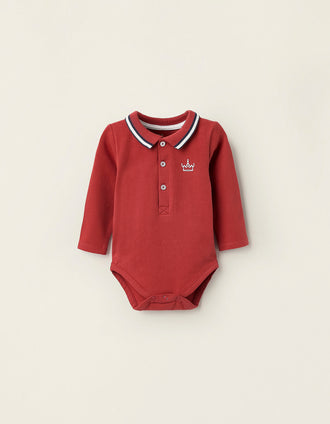Body-Polo para Recién Nacido, Naranja