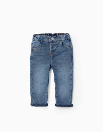 Pantalón Vaquero para Bebé Niño 'Slim', Azul