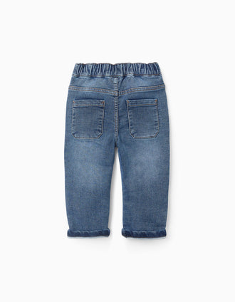 Pantalón Vaquero para Bebé Niño 'Slim', Azul
