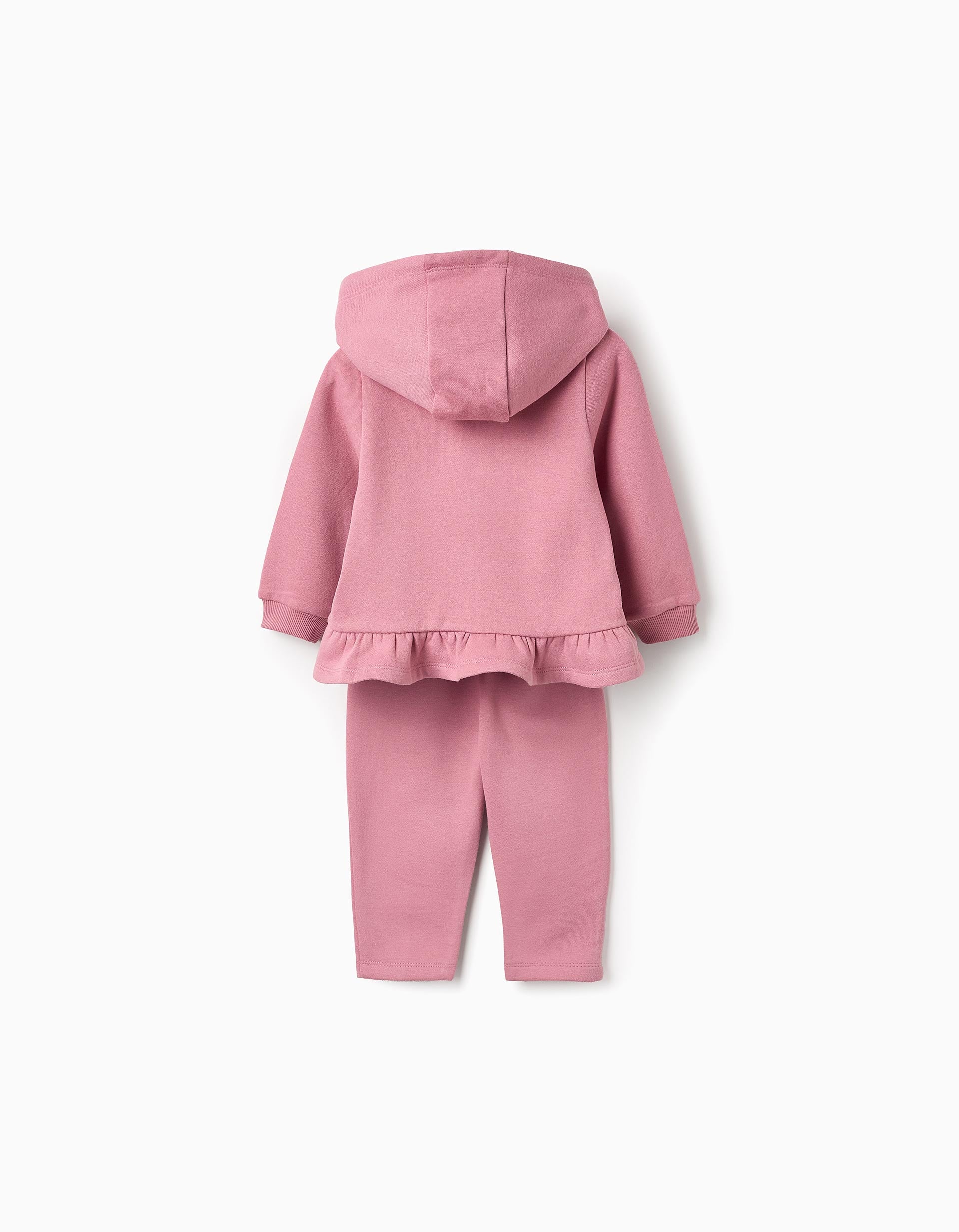 Jacket + T-shirt + Joggers for Baby Girls 'Unicorns', Pink