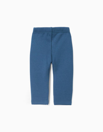 Pantalón Perchado para Bebé Niña, Turquesa