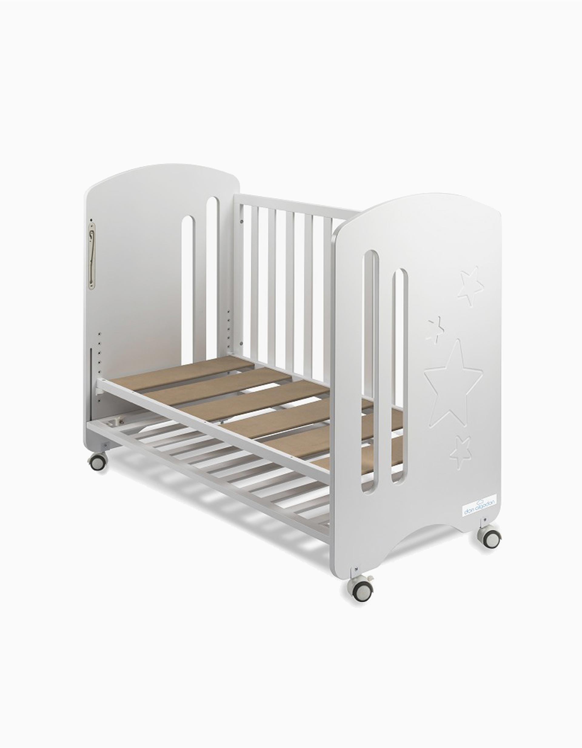 Cama Co-Sleeping Don Algodon Curve White 120X60Cm