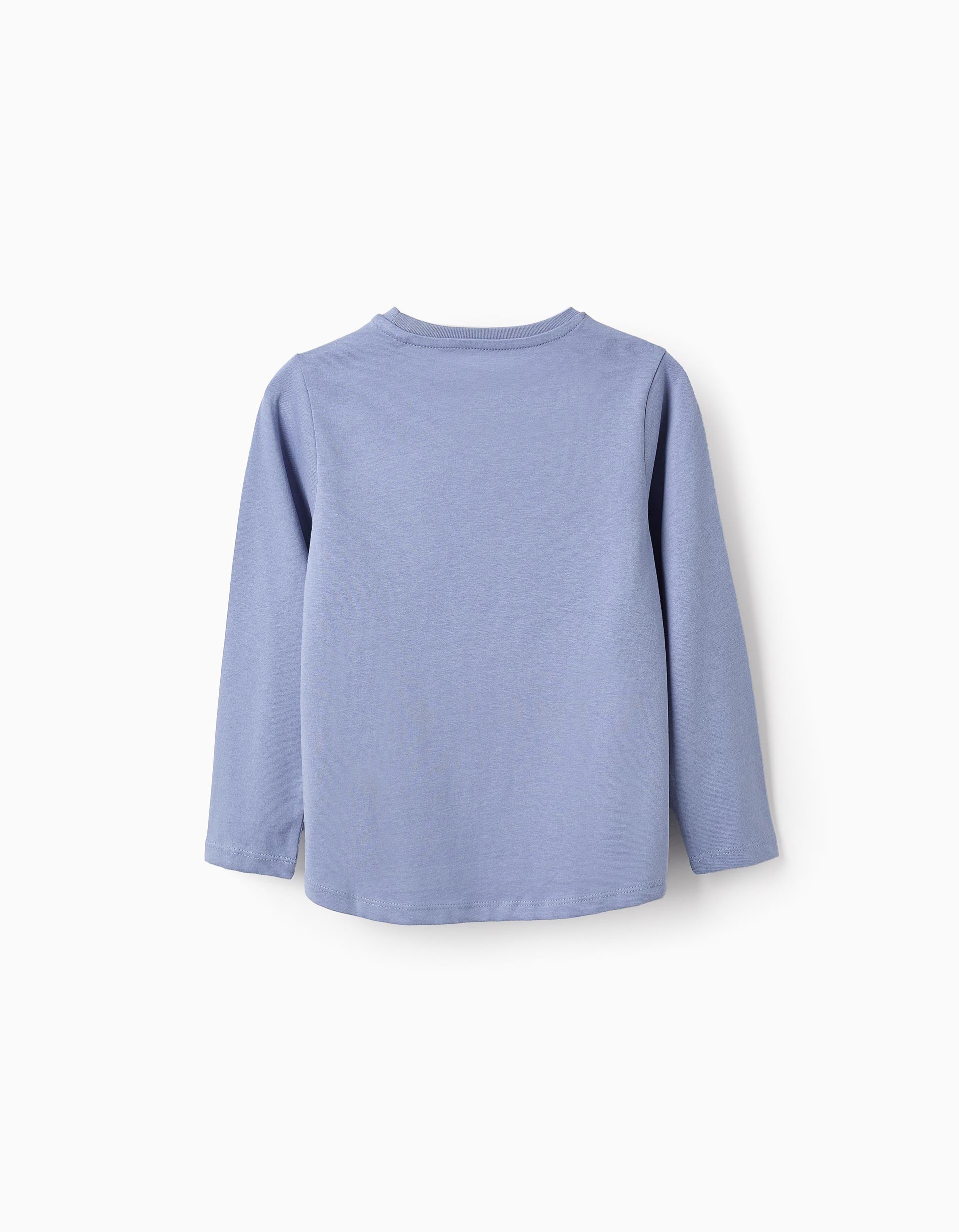 Long-sleeved T-shirt with Glitter for Girls 'NYC', Blue