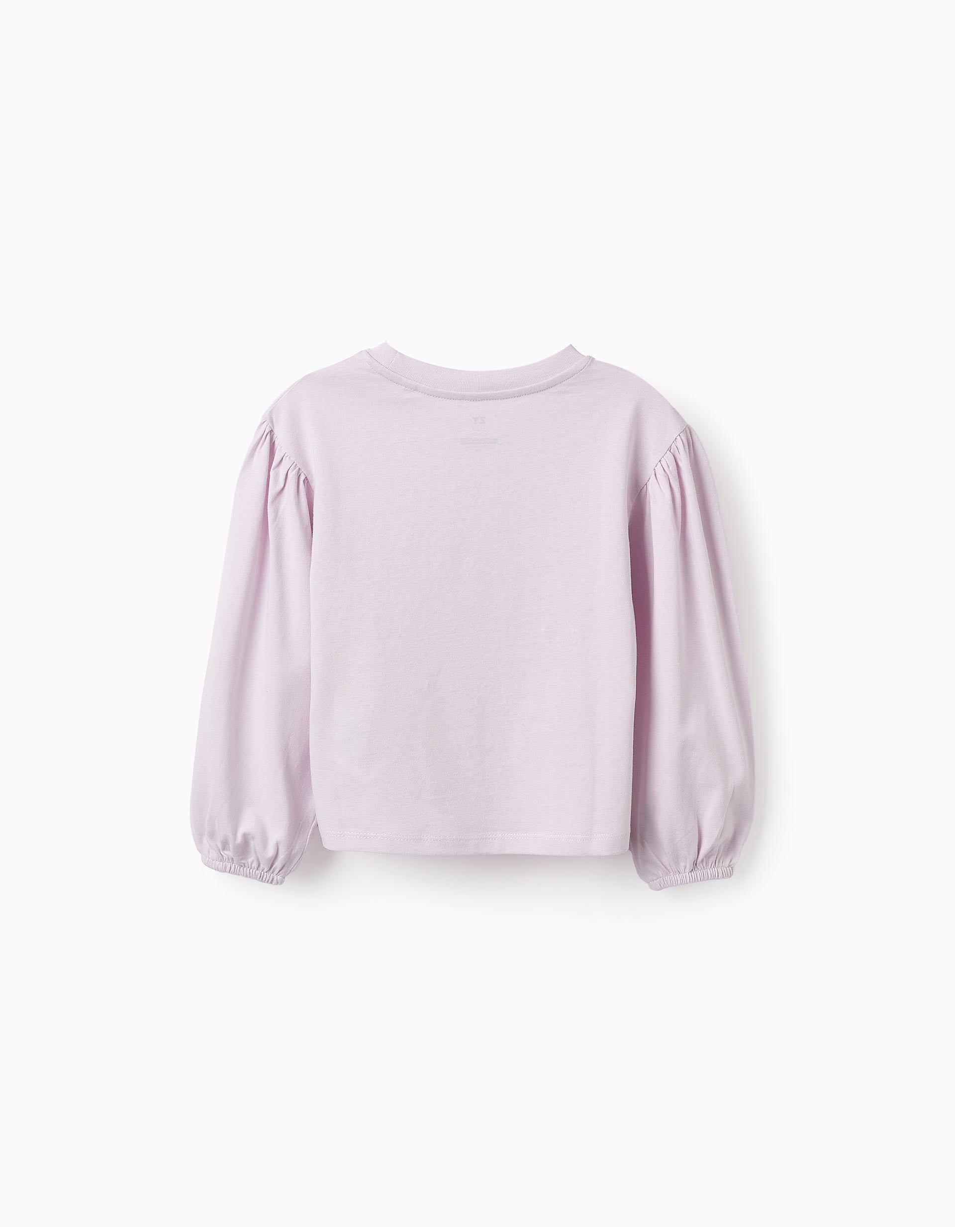 T-shirt à Manches Longues avec Paillettes pour Fille, Lilas