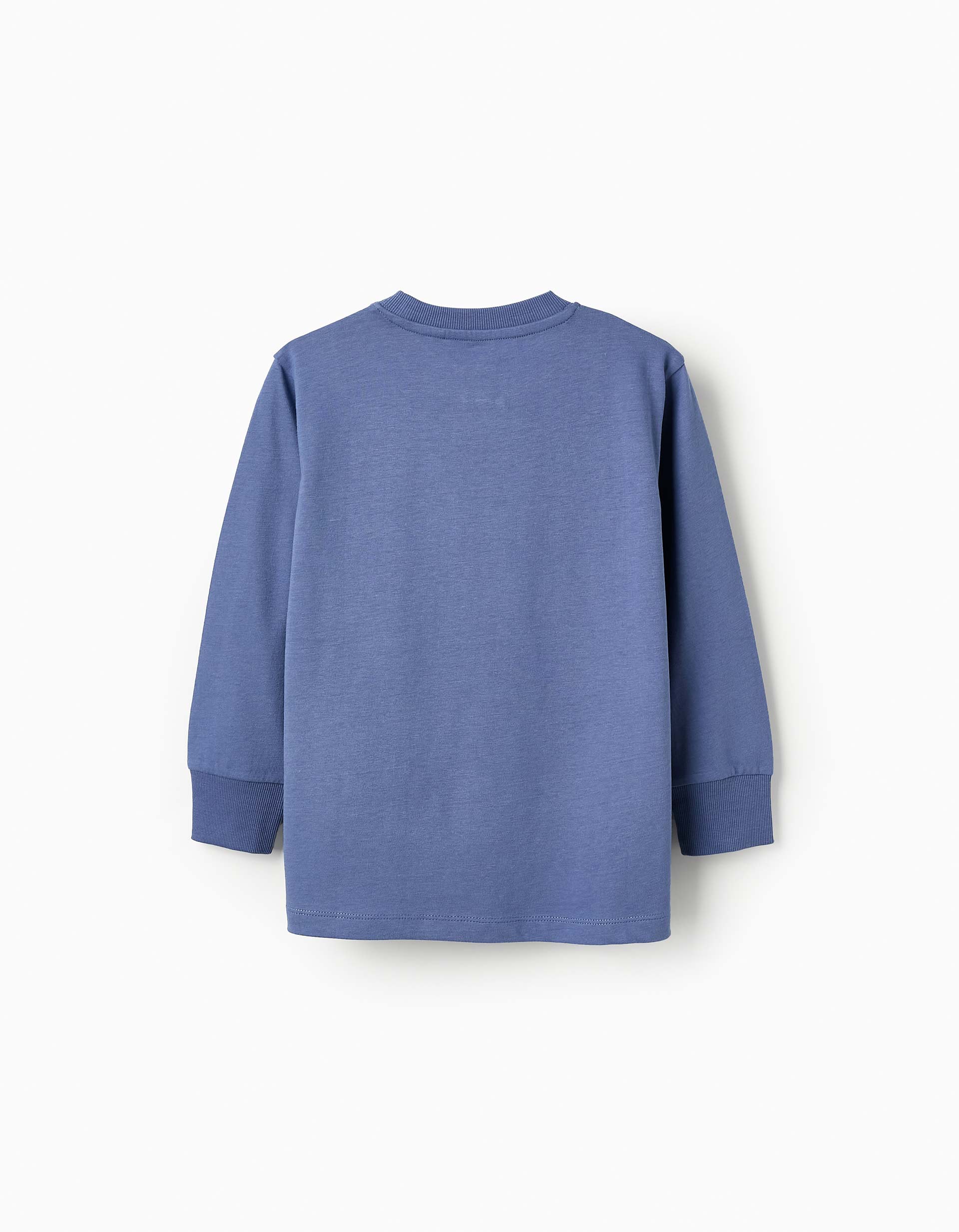 Long Sleeve T-shirt for Boys 'Poem', Blue