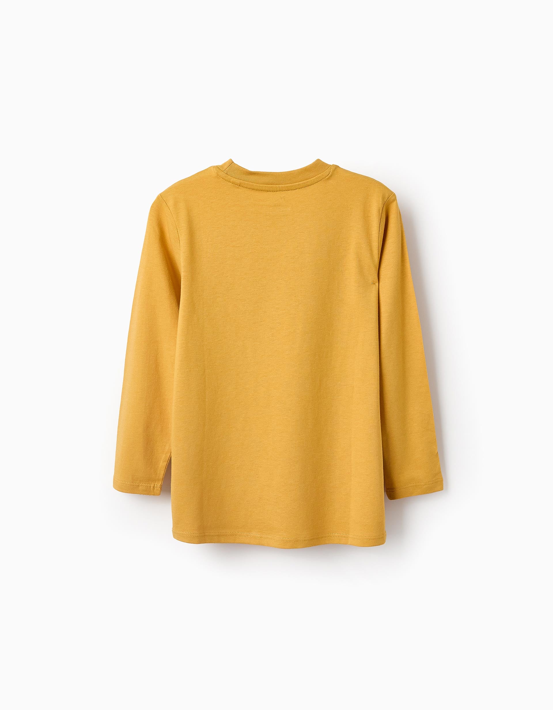 Long Sleeve T-shirt for Boys 'Gas Station', Yellow