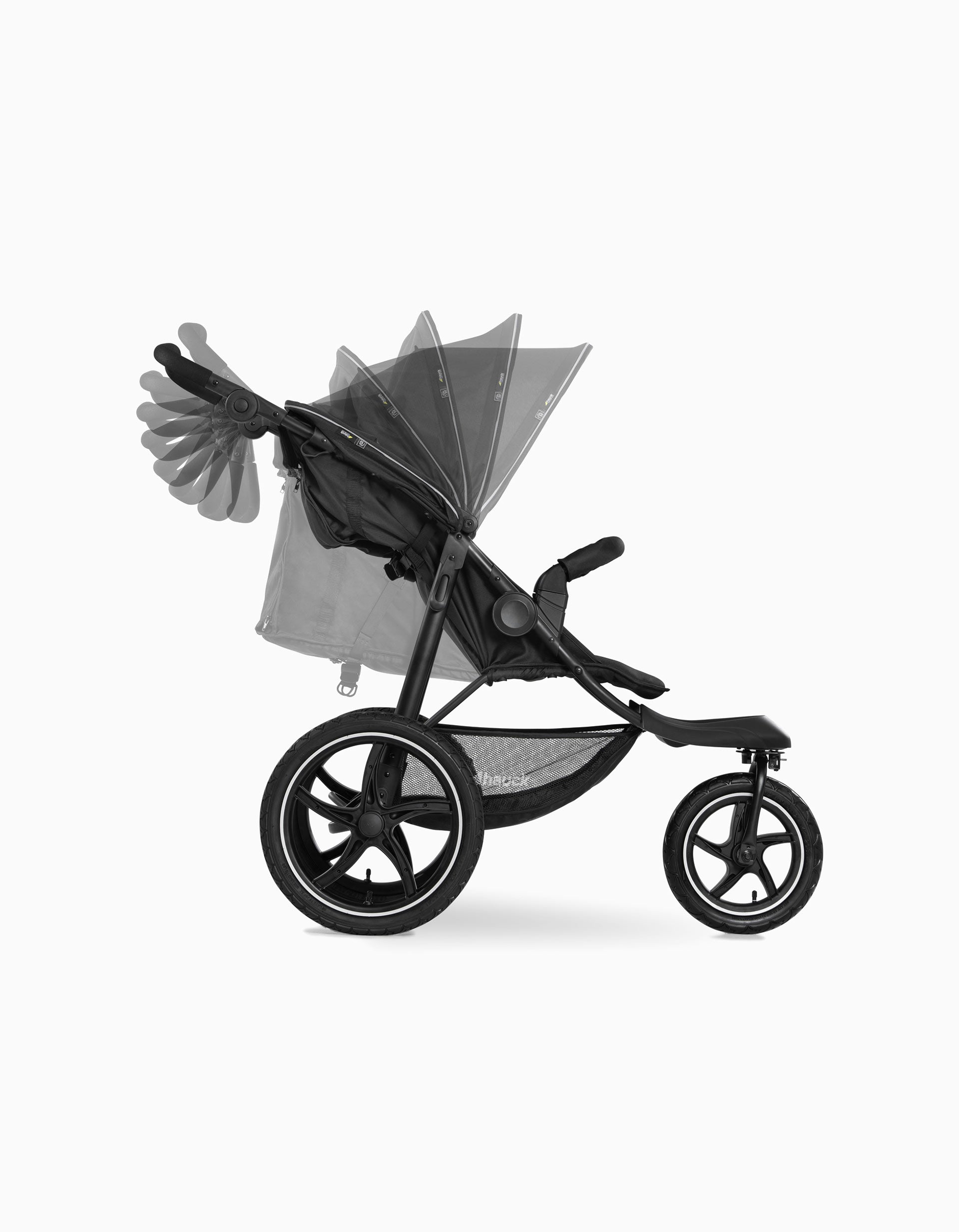 Carrinho De Passeio Hauck Runner 2, Black