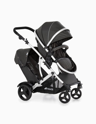 Carrinho De Gémeos Hauck Duett 2, Black