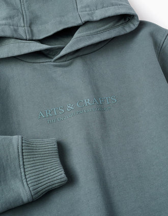 Sudadera de Algodón con Capucha para Niño 'Arts & Crafts', Azul