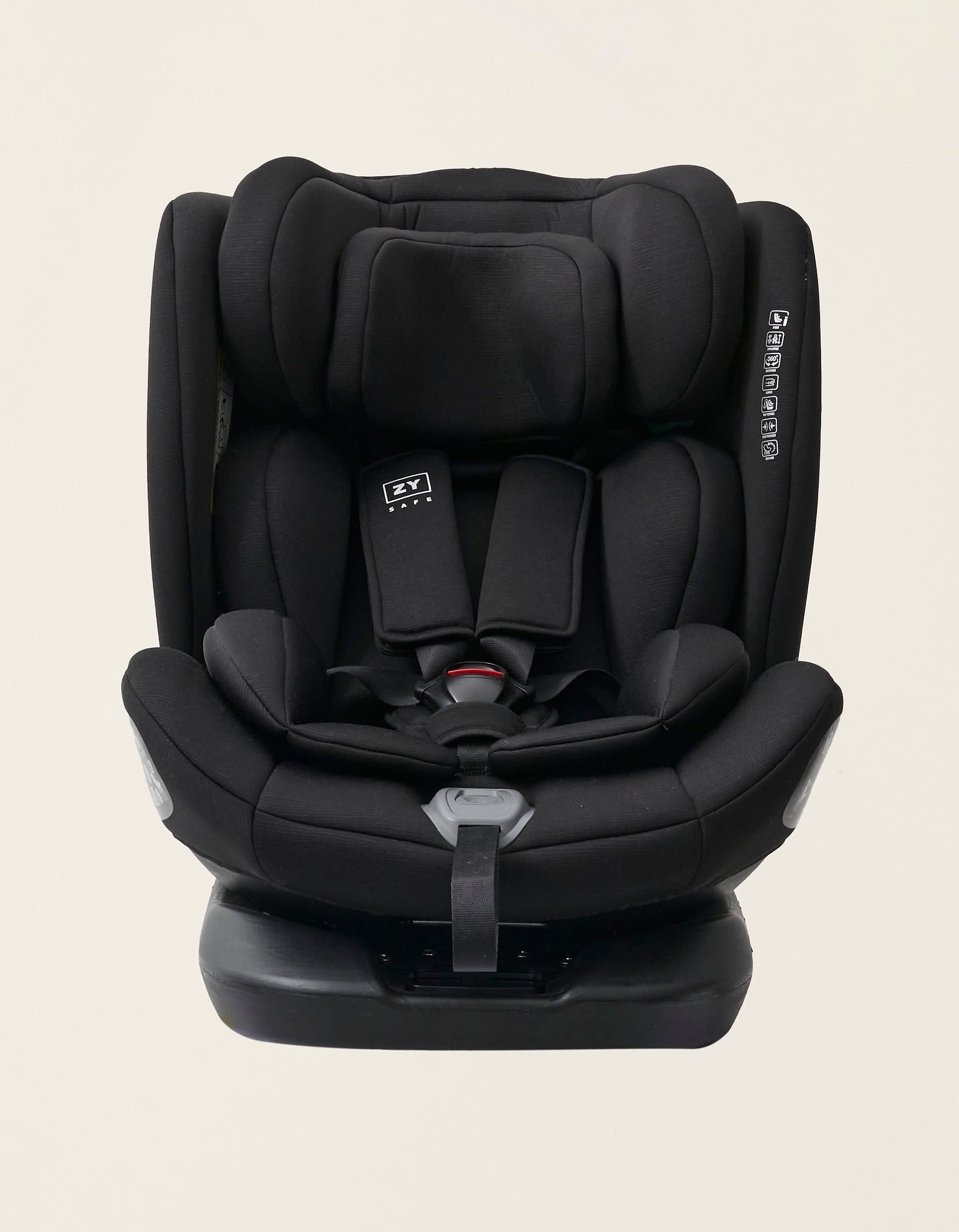 Car Seat I-Size ZY Safe Primecare with Isofix (40-150cm), Black