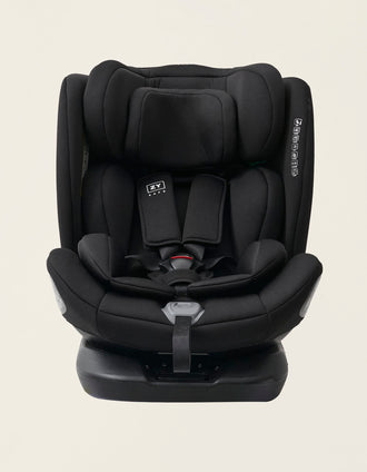 Silla de Coche I-Size ZY Safe Primecare con Isofix (40-150 cm), Negro