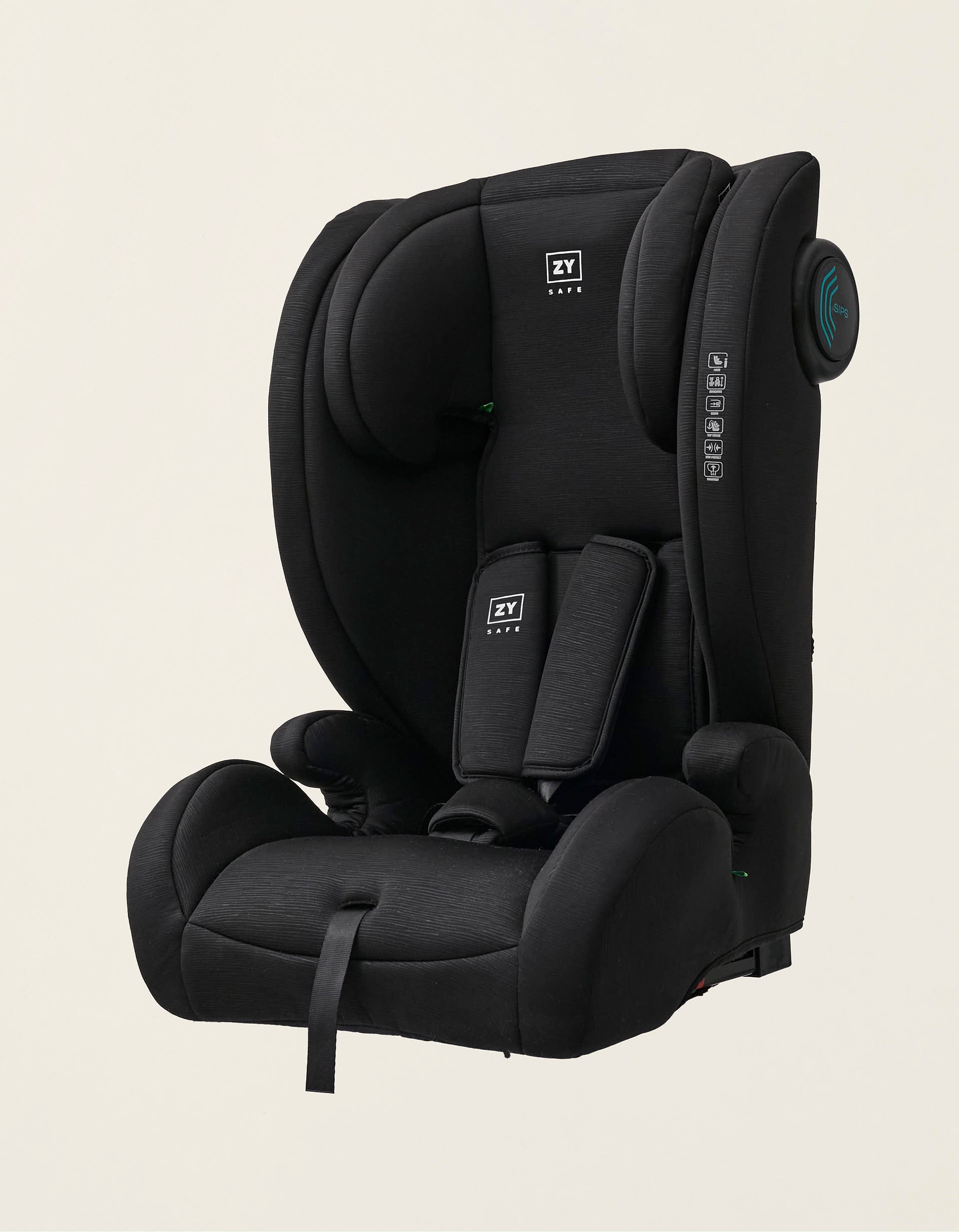 Car Seat I-Size ZY Safe Primecare with Isofix (76-150), Black