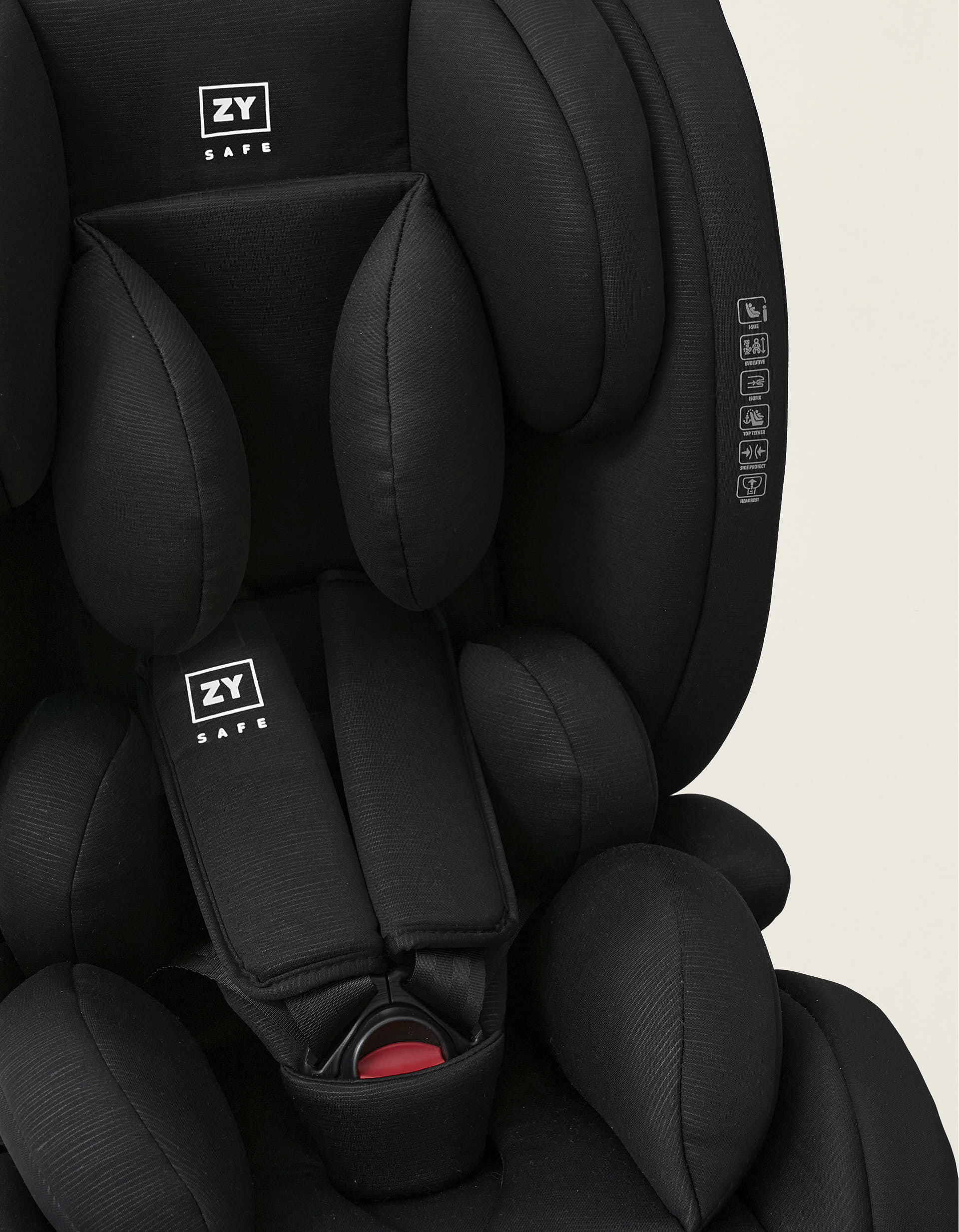 Car Seat I-Size ZY Safe Primecare with Isofix (76-150), Black