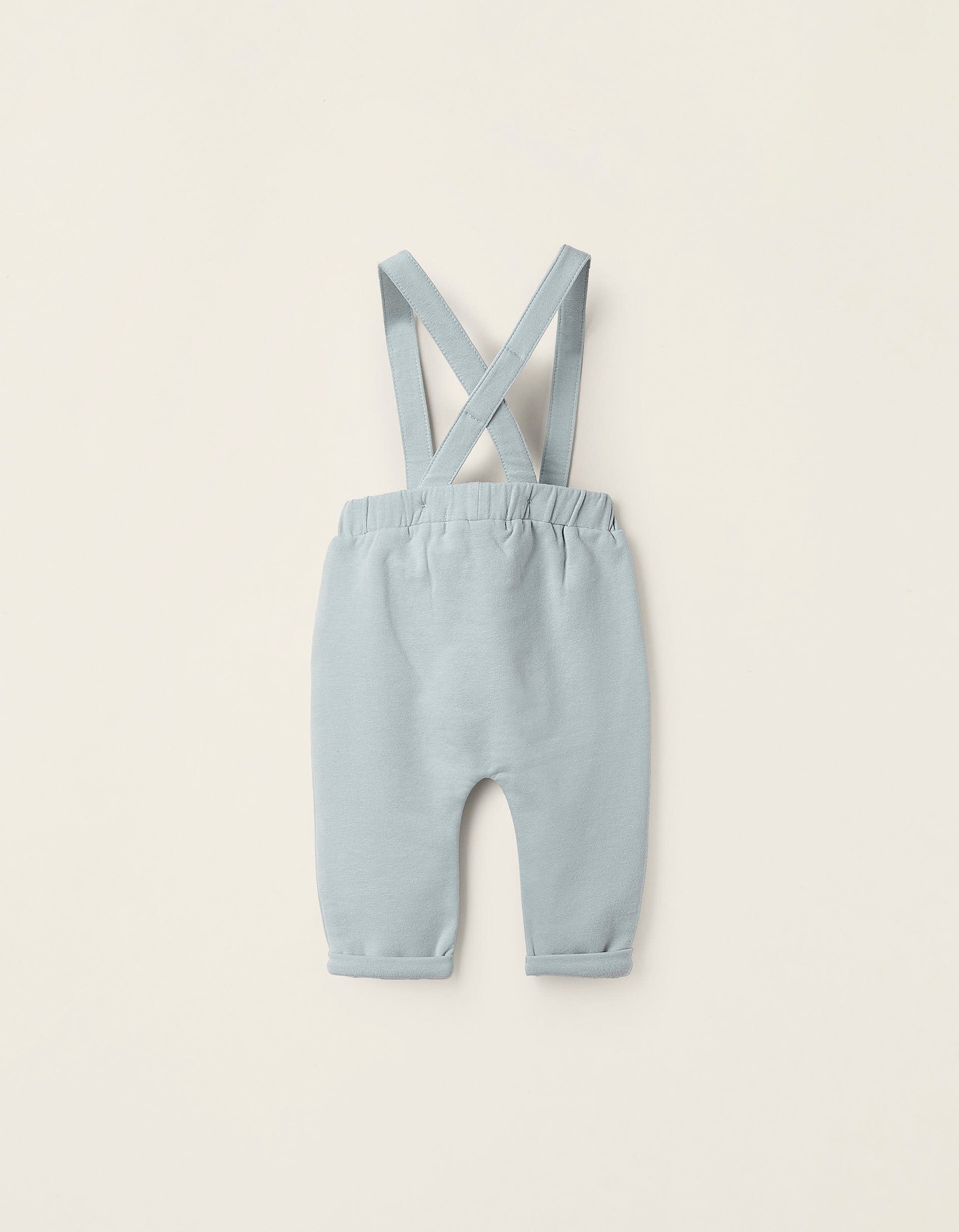 Fleece Joggers for Newborns, Blue