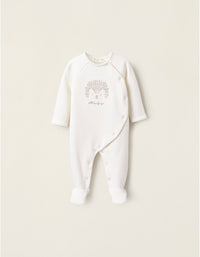 Babygrow de Efeito Térmico para Recém-Nascida 'Ouriço', Branco