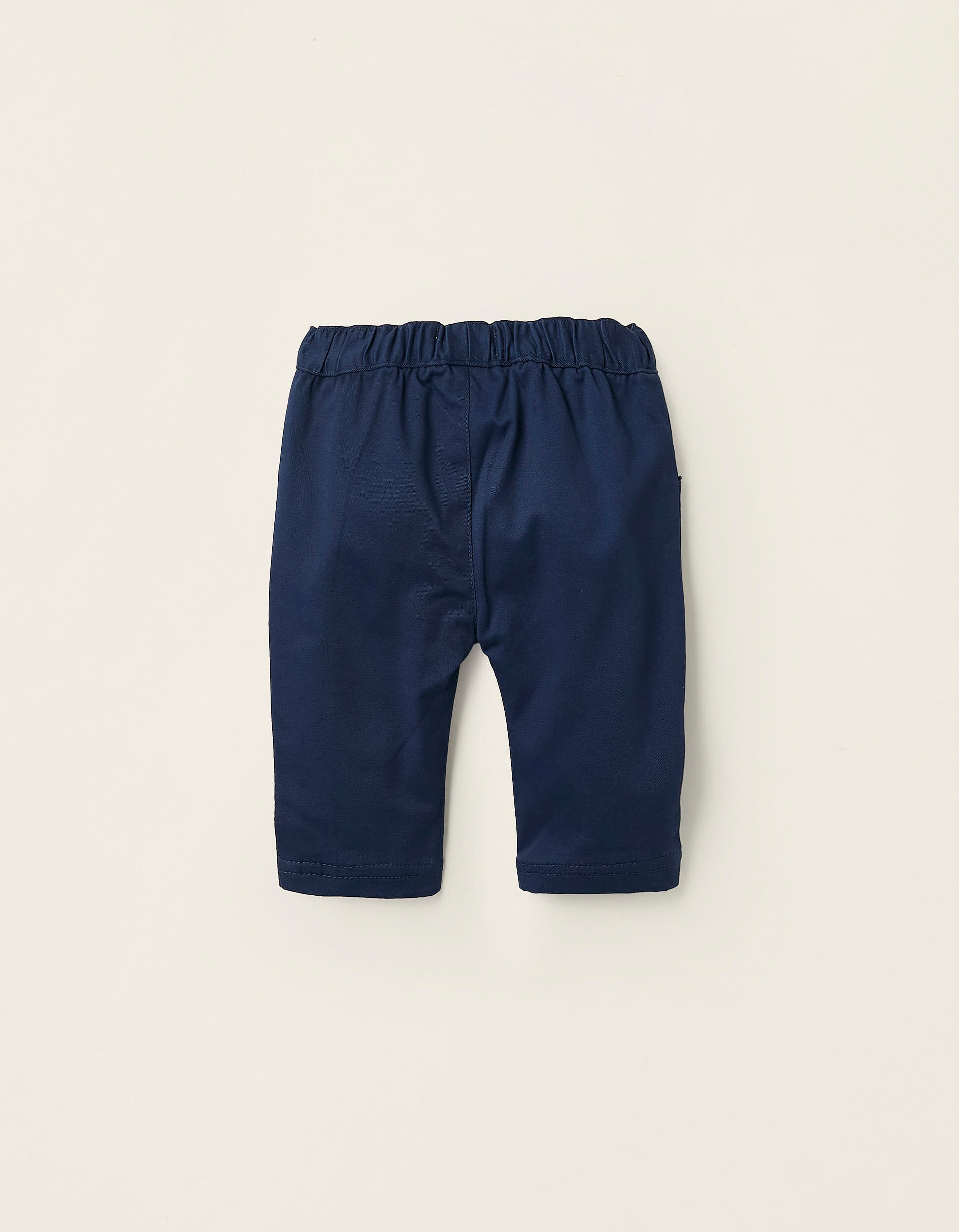 Trousers for Newborn Girls, Dark Blue