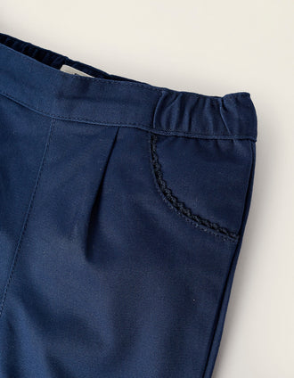 Pantalón para Recién Nacida, Azul Oscuro