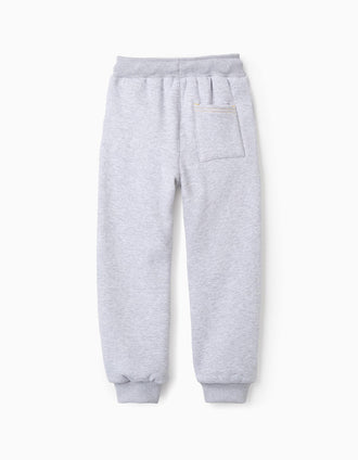 Pantalón de Chándal Efecto Térmico para Niño 'Art', Gris