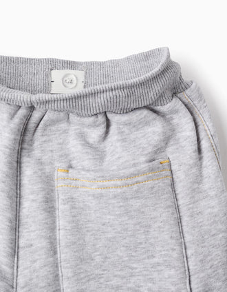 Pantalón de Chándal Efecto Térmico para Niño 'Art', Gris