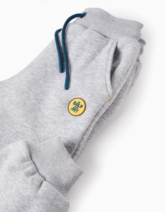 Pantalón de Chándal Efecto Térmico para Niño 'Art', Gris