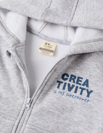 Veste à Effet Thermique pour Garçon 'Art', Gris