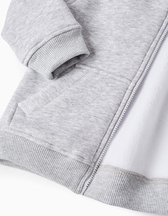 Veste à Effet Thermique pour Garçon 'Art', Gris