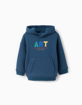 Sweat Gratté pour Bébé Garçon 'Art', Turquoise