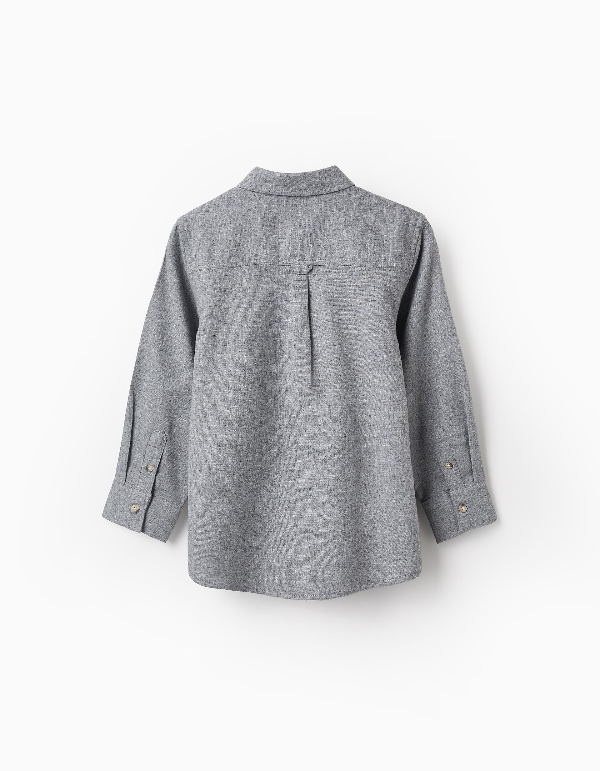 Cotton Shirt for Boys, Grey