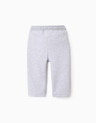 Pantalón de Chándal Perchados para Bebé Niño 'Art', Gris