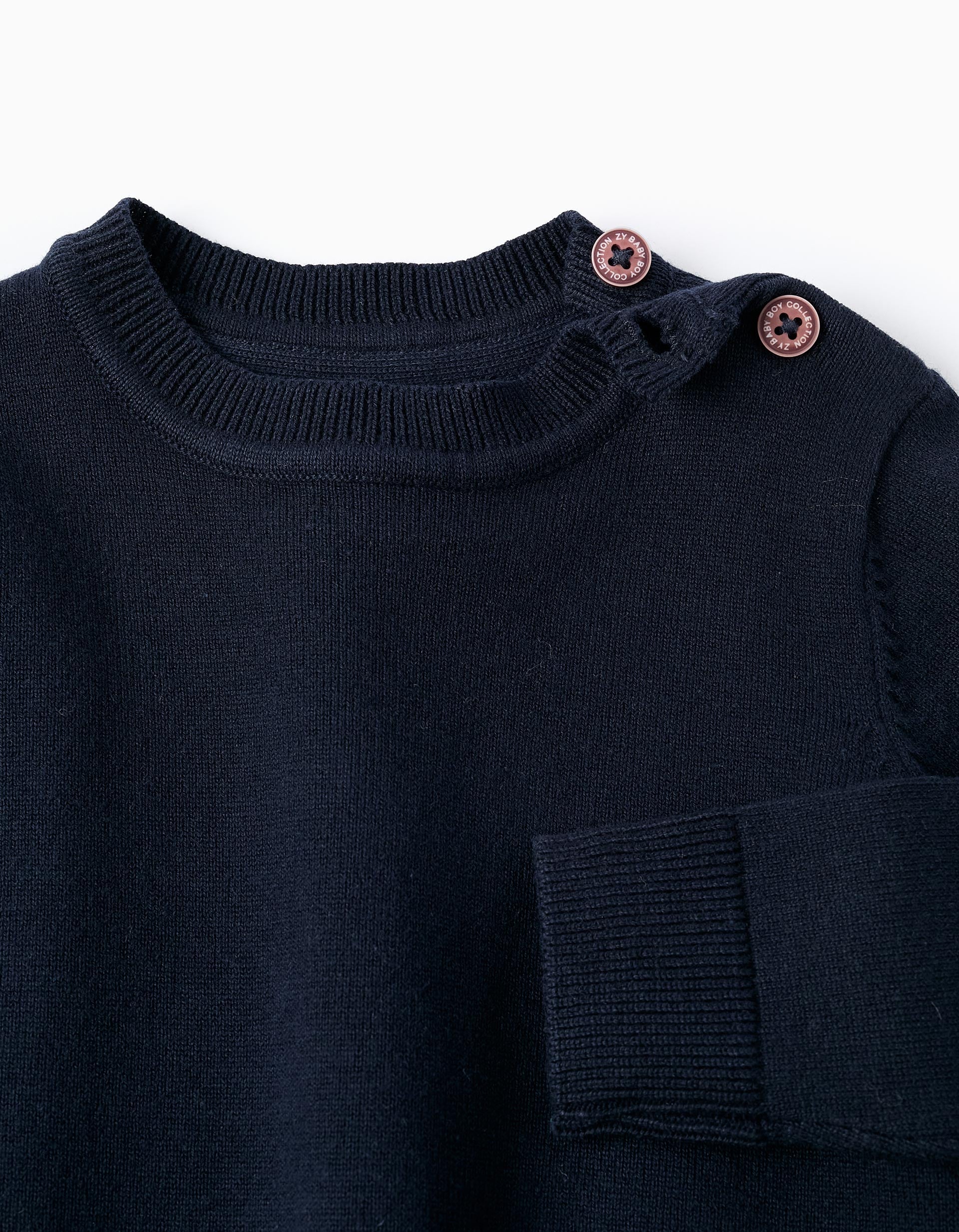 Fine Jumper for Baby Boys, Dark Blue