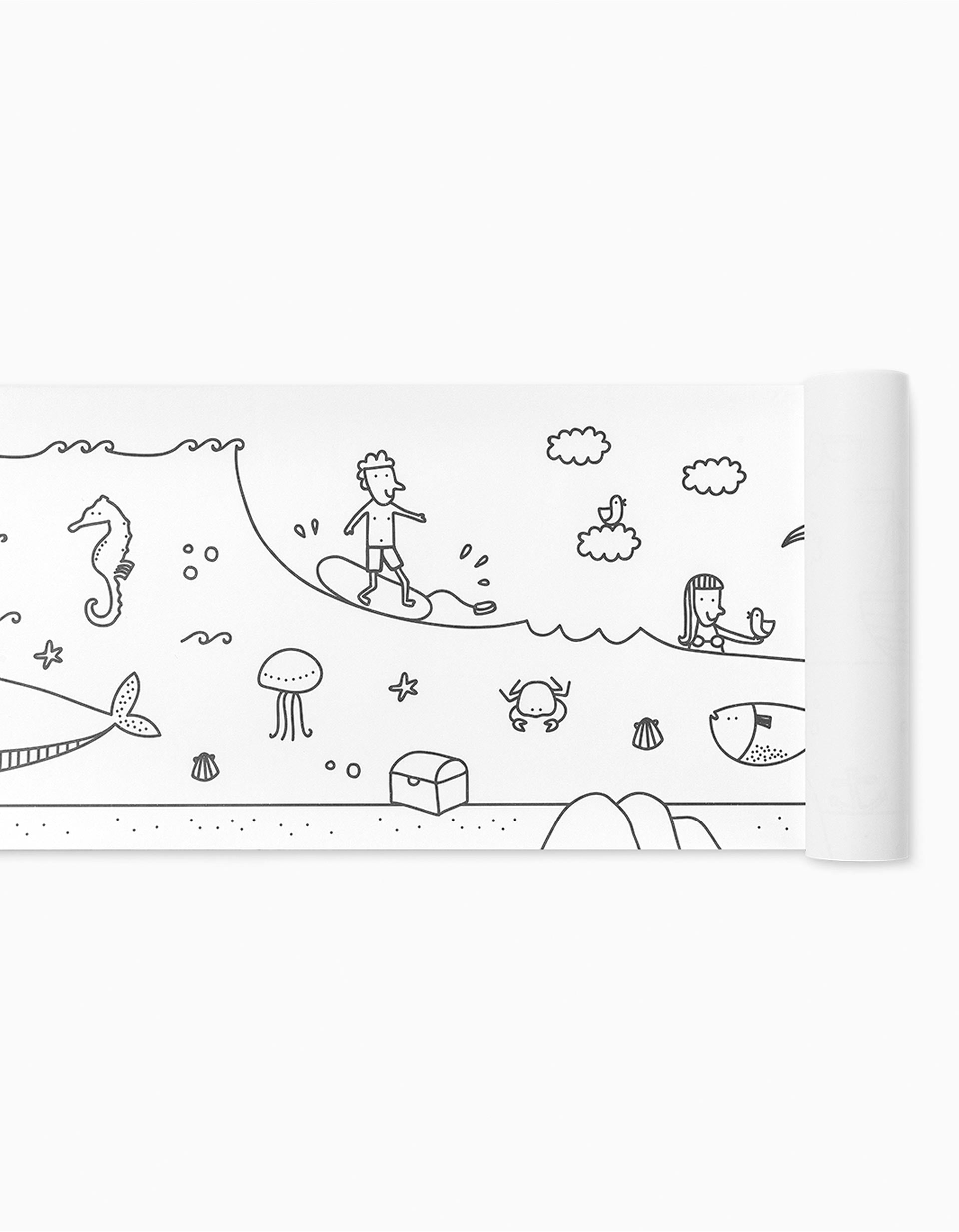 Colouring Roll - The Ocean Edicare 3Y+