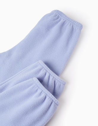 Pijama Polar para Menina 'Coruja', Rosa/Azul