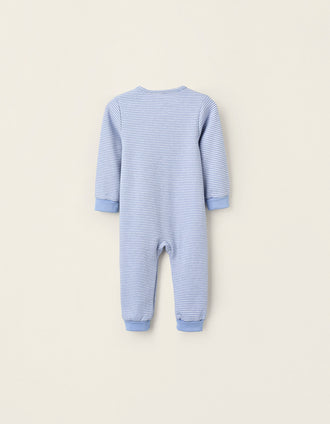 Pelele + Babero para Bebé Niño 'Mum & Dad', Azul
