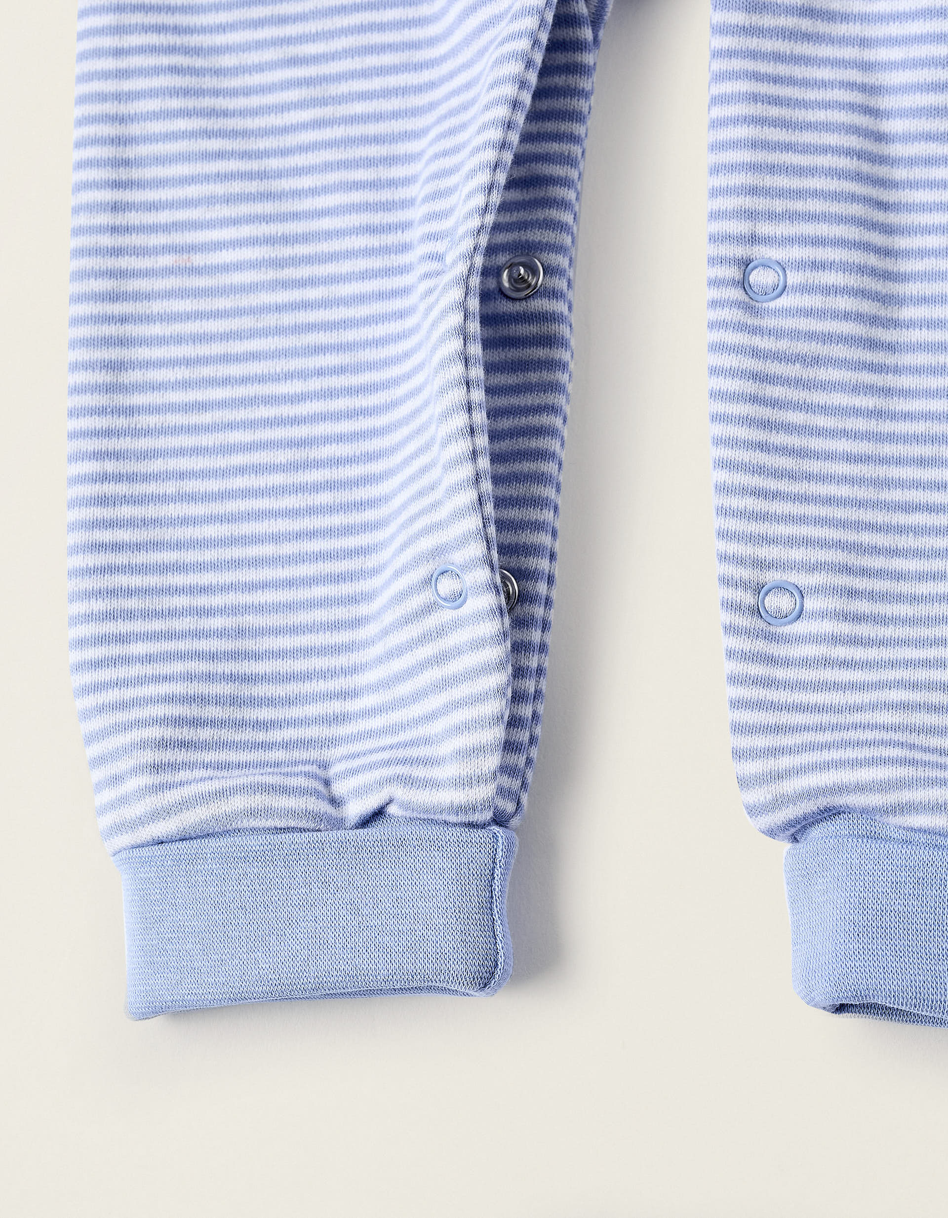 Sleepsuit + bib for Baby Boys 'Mum & Dad', Blue