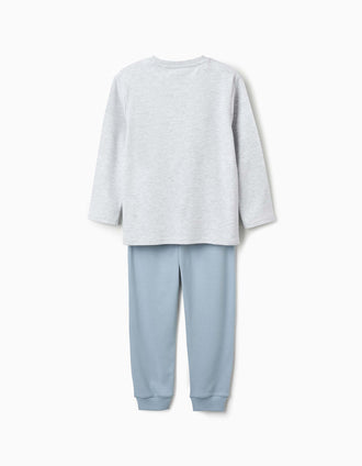 Cotton Pyjama for Boys 'Spider-Man', Blue/Grey