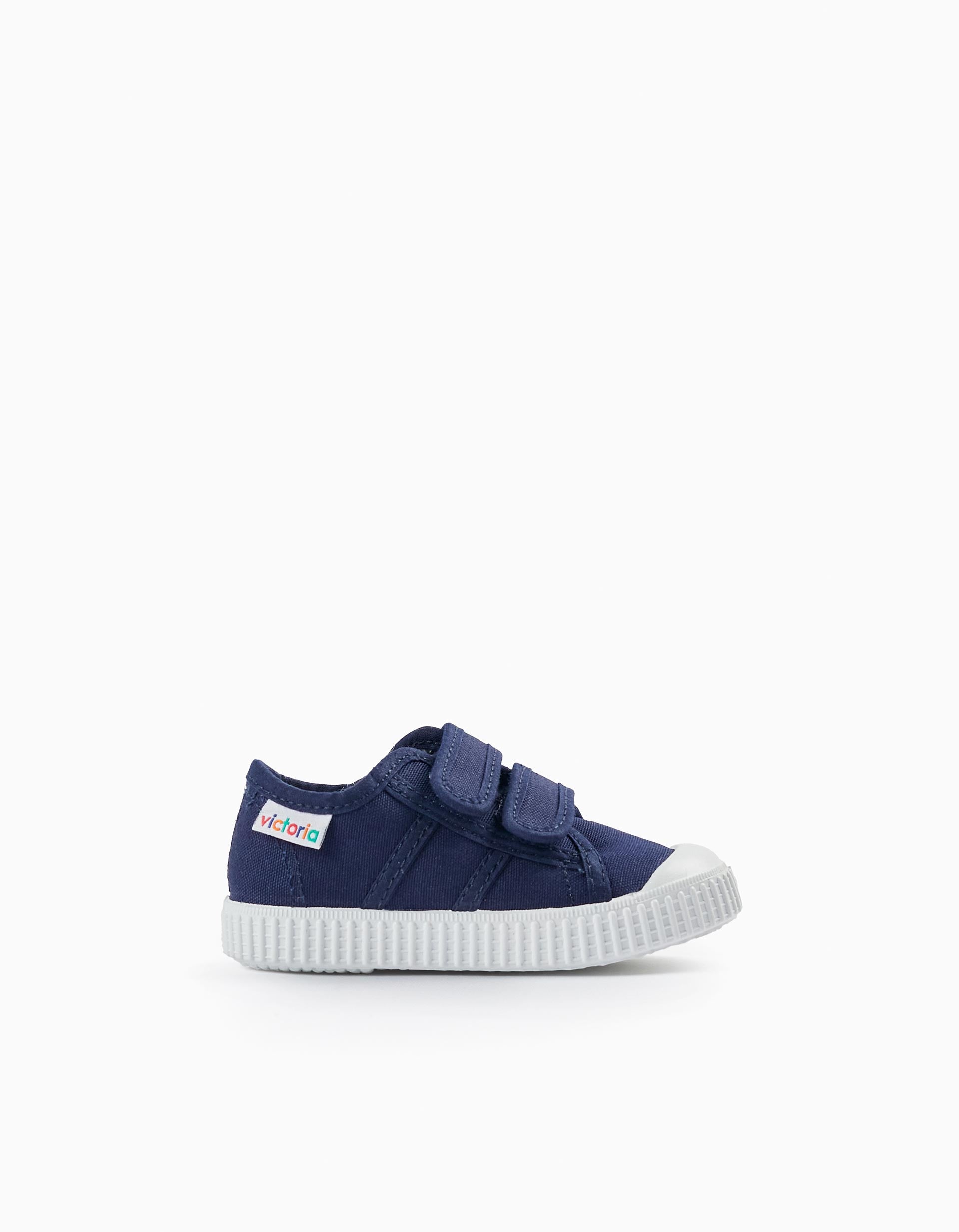 Canvas Trainers for Babies 'Victoria', Dark Blue