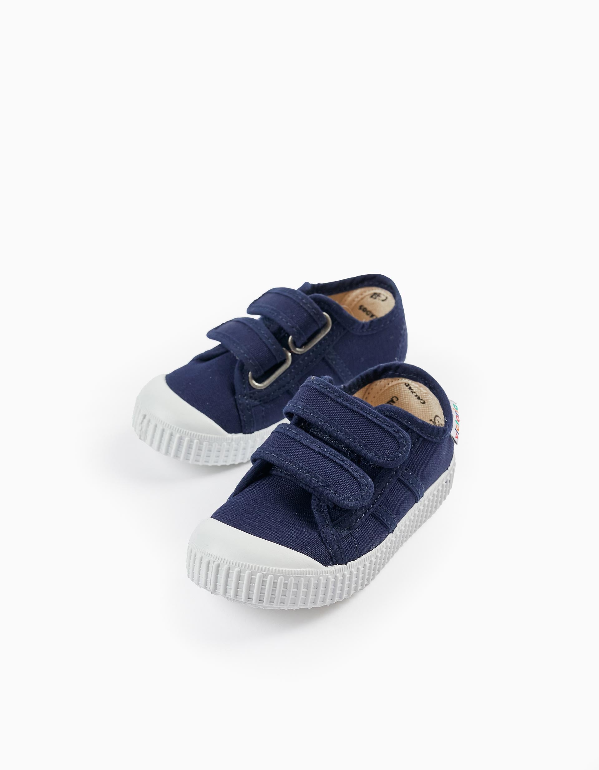 Canvas Trainers for Babies 'Victoria', Dark Blue