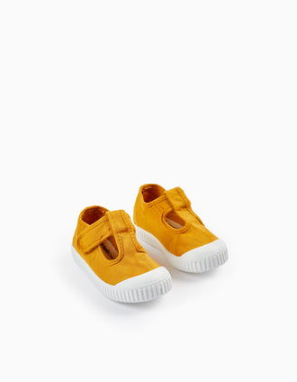 Sapatilhas de Lona para Bebé 'Victoria', Amarelo